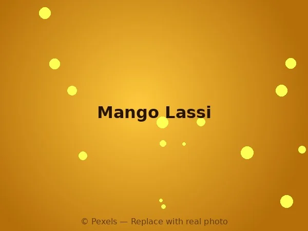 Mango Lassi